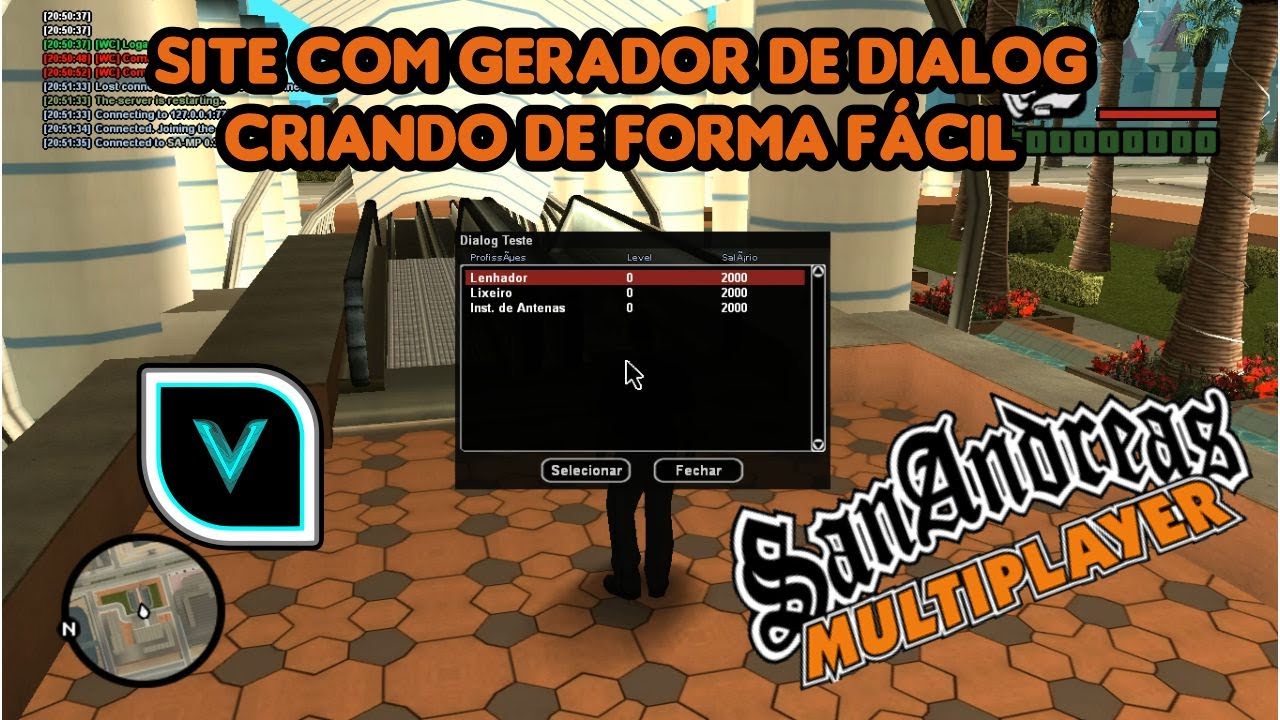 Site com gerador de dialog, como criar - VipeX