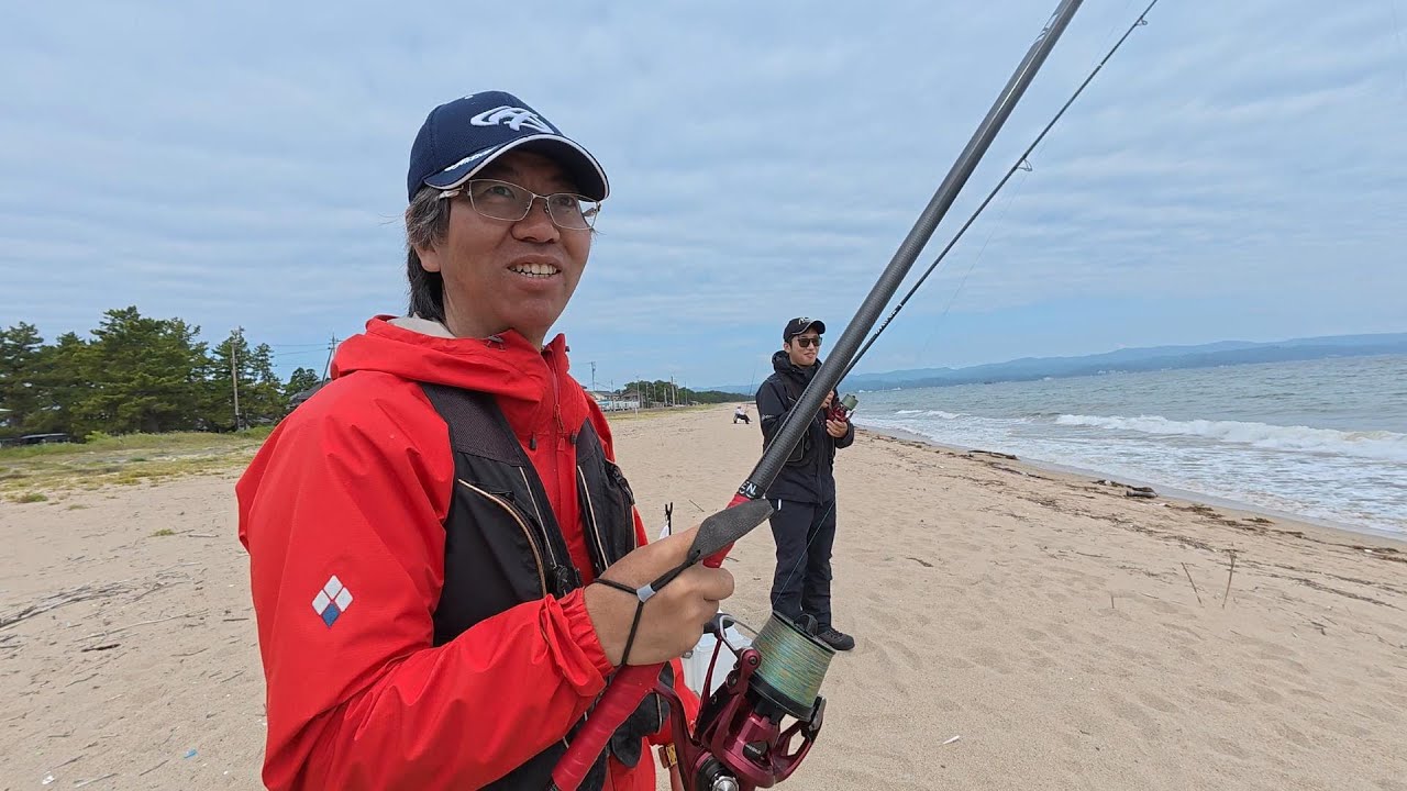 【シロギスの投げ釣り】富山県島尾海岸（ダイワキスマスターズ予選の下見釣行）