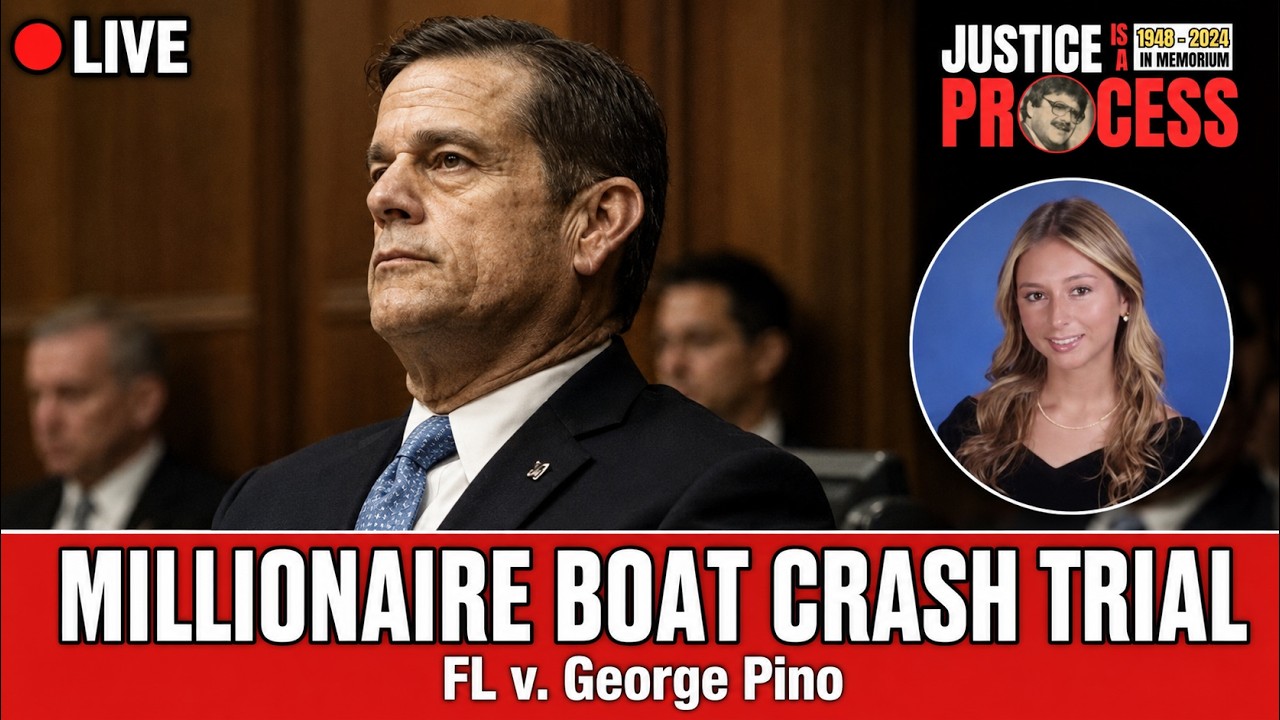 LIVE: Millionaire Boat Crash Trial - FL v. George Pino - Day 8