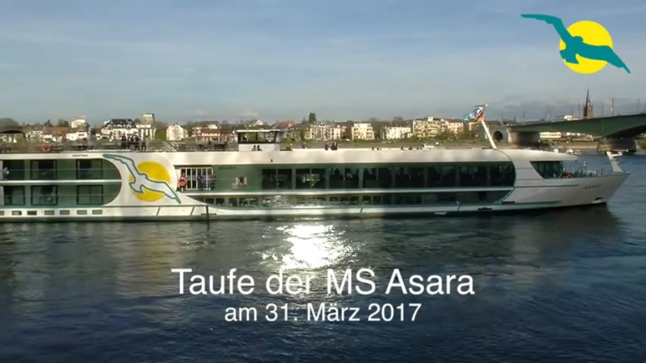 *UPDATE* MS ASARA | Taufe 31.03.17 & Vorstellung des Flussneubaus I PHOENIX Reisen TV Folge #73