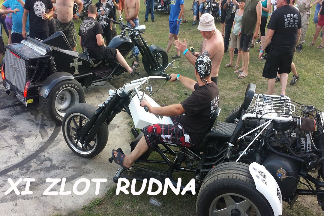 XI Zlot motocyklowy Rudna 2016 Trajki Trikes