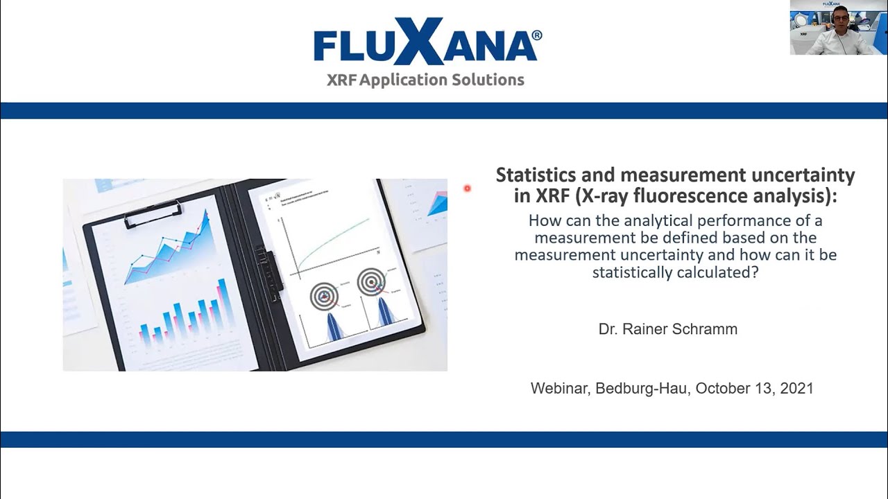 FLUXANA Webinar Statistics and Measurement Uncertainty in XRF from October 13th, 2021
