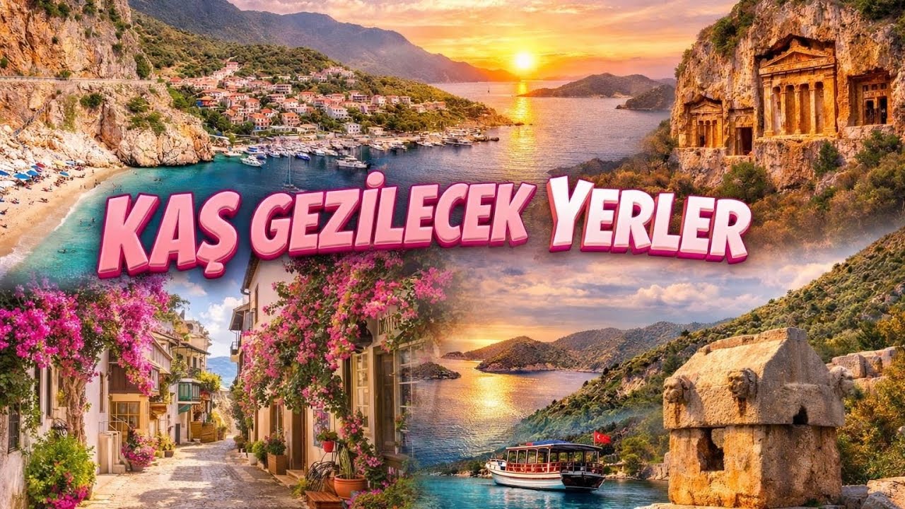 KAŞ GEZİLECEK YERLER / ANTALYA