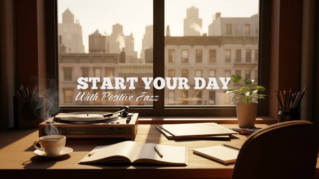 Positive Jazz – Morning Music to Start the Day ☀️ Smooth Instrumental Jazz for a Fresh Mood