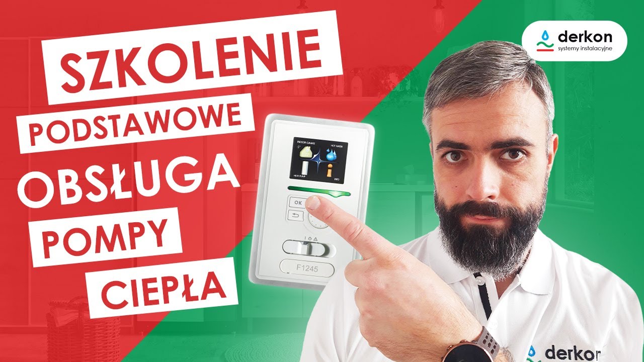 NIBE F1245 PC. Sterownik, krzywa grzewcza i CWU. Szkolenie obsługi krok po kroku