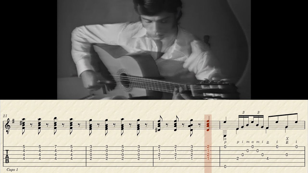 [TAB] A Mi Padre (Farruca) - Niño Miguel