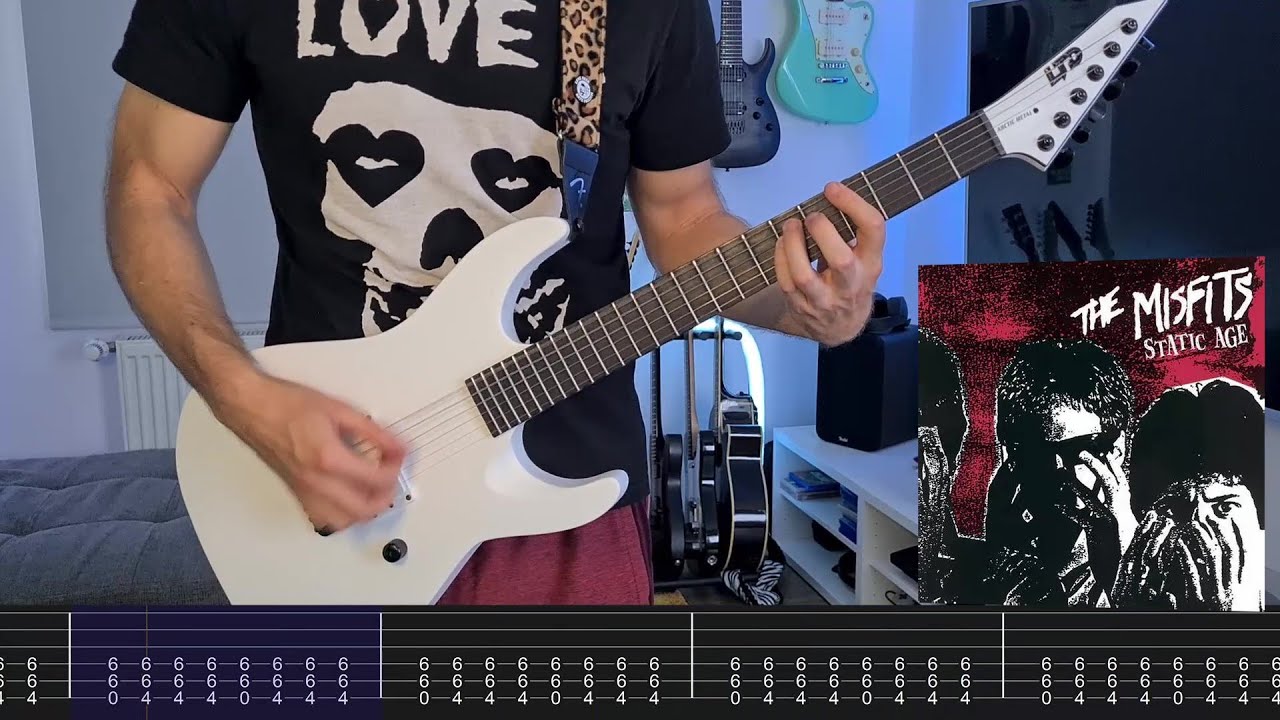 Misfits - TV Casualty (Guitar Cover + Screentabs)