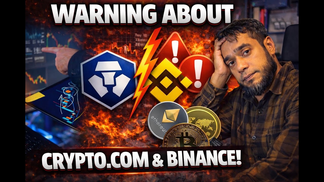 Crypto SCAM and FRAUD ALERT - How I Lost Thousands on Binance & Crypto.com 