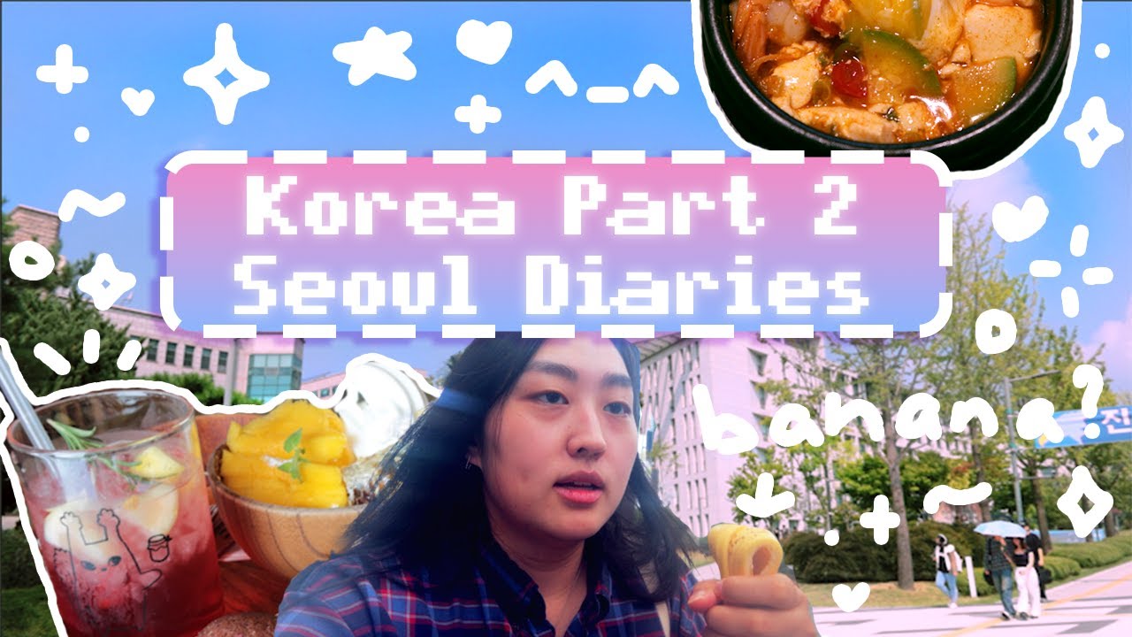 Korea Travel Vlog Part 2: Seoul Food, Cafes, Bakeries, Shopping