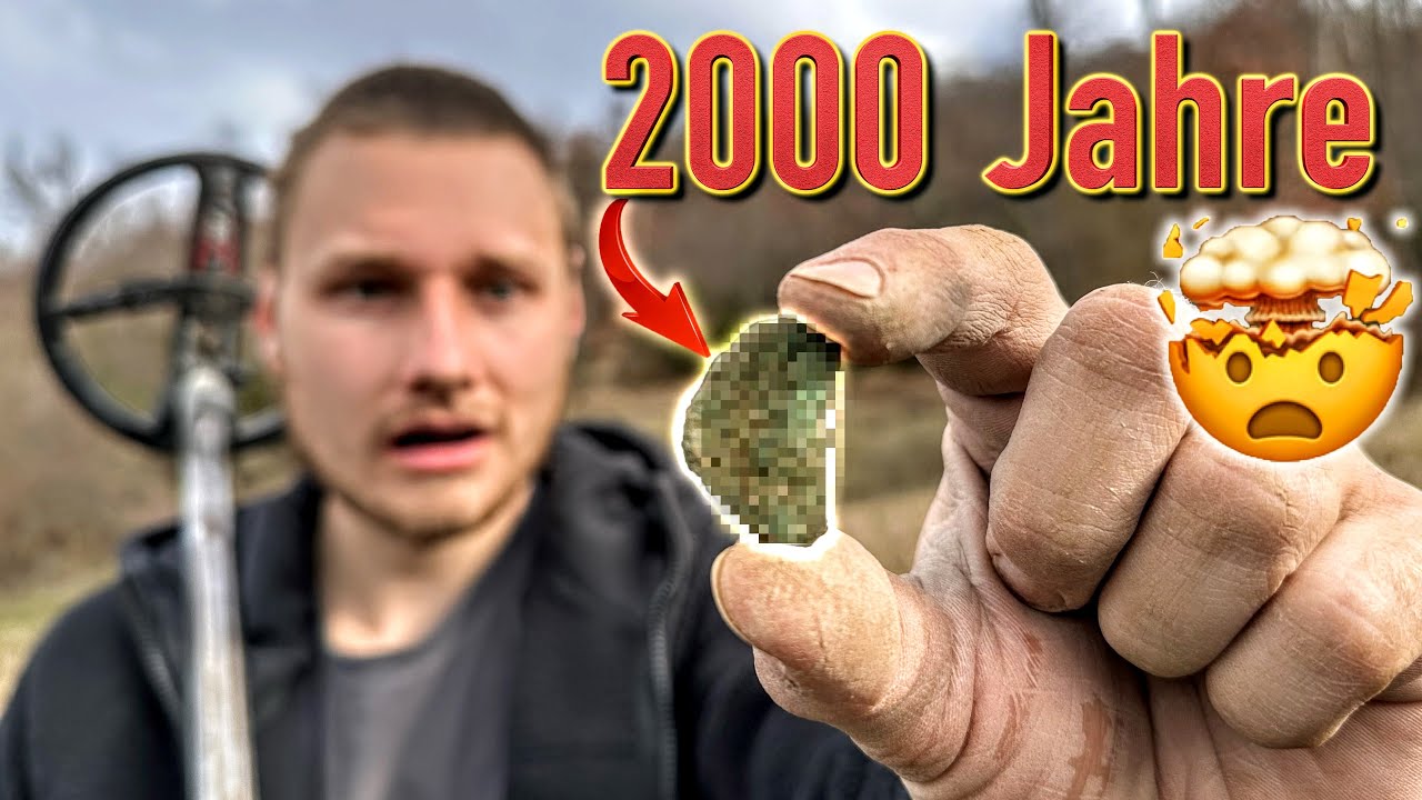 Mein ÄLTESTER FUND mit dem Metalldetektor!! 🤯 (Schatzsuche nach römischen Artefakten)
