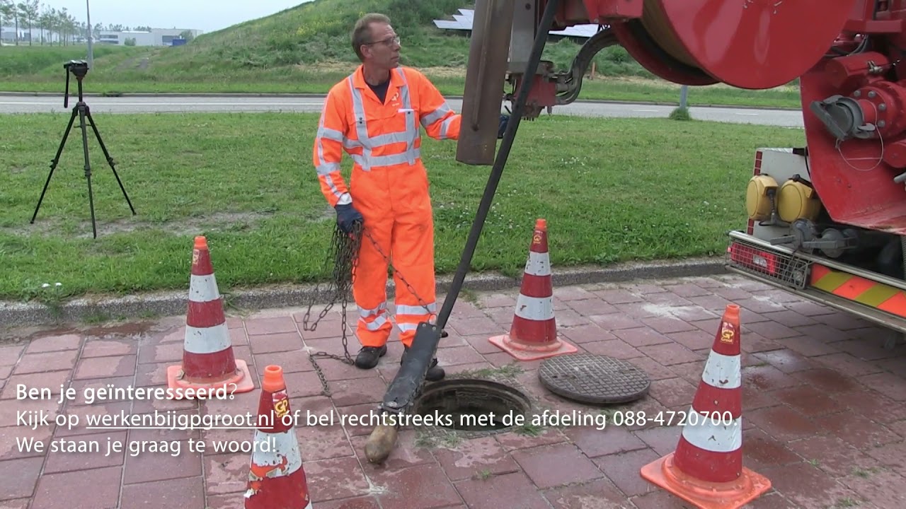 Werken bij GP Groot - rioolservice