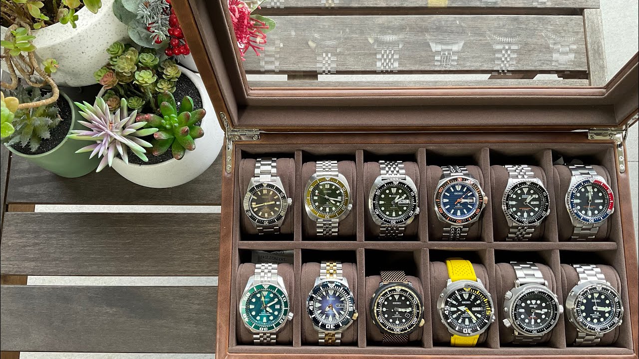 My humble Seiko collection mid 2023 edition