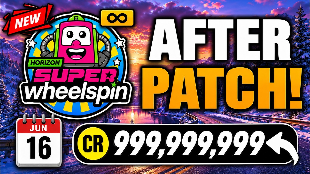AFTER PATCH JUN 16 ✅NEW Afk Credits Farm Glitch (Fully AFK!) FH6 Glitches/Super Wheelspins Farm FH6!