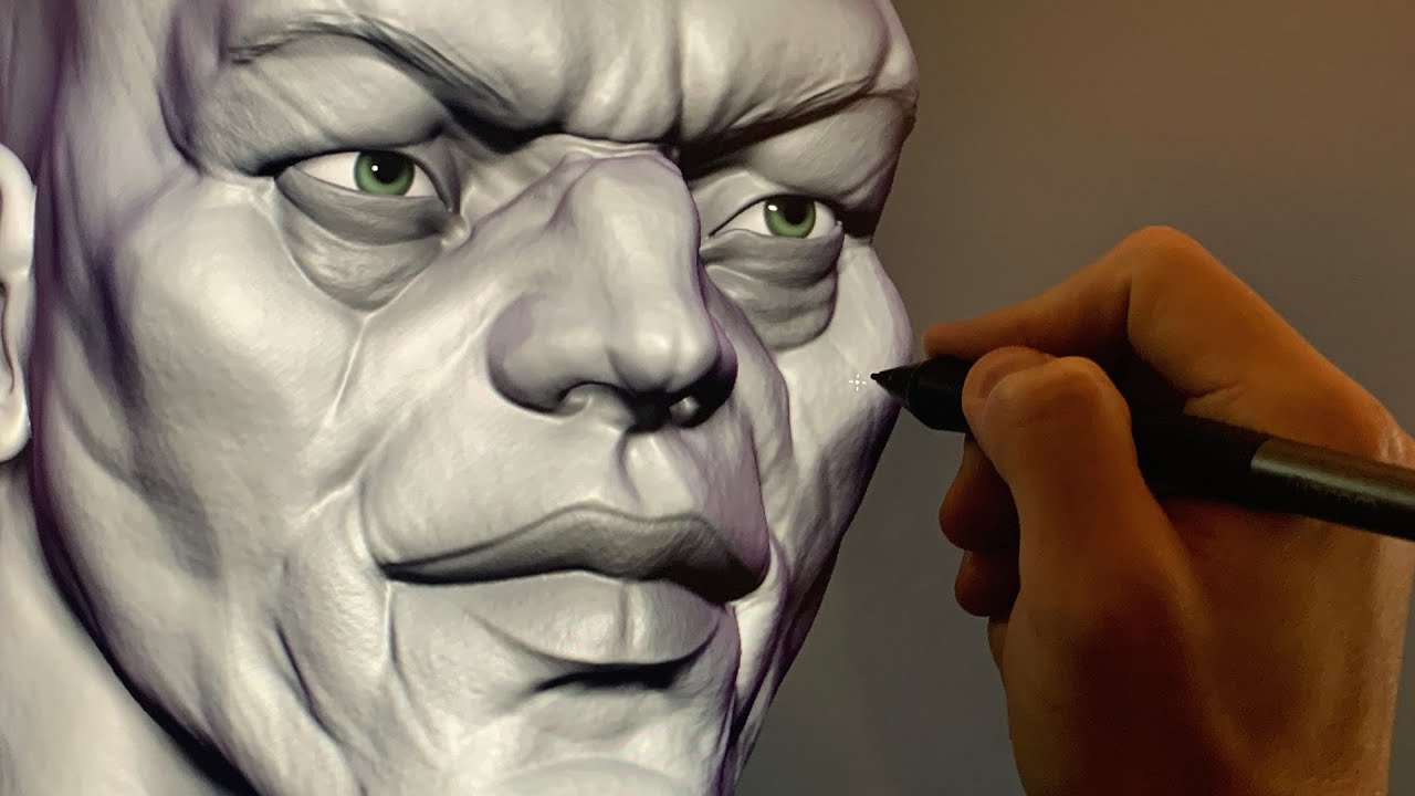 3D Head Sculpt Inspired by Niyazi Selimoglu | 1 Hour Speed Sculpt  |