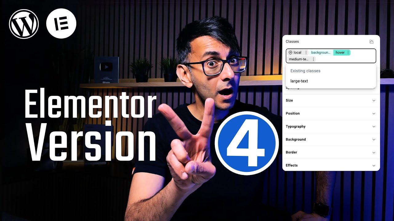 Классы уже здесь! Elementor V4 — Большие перемены