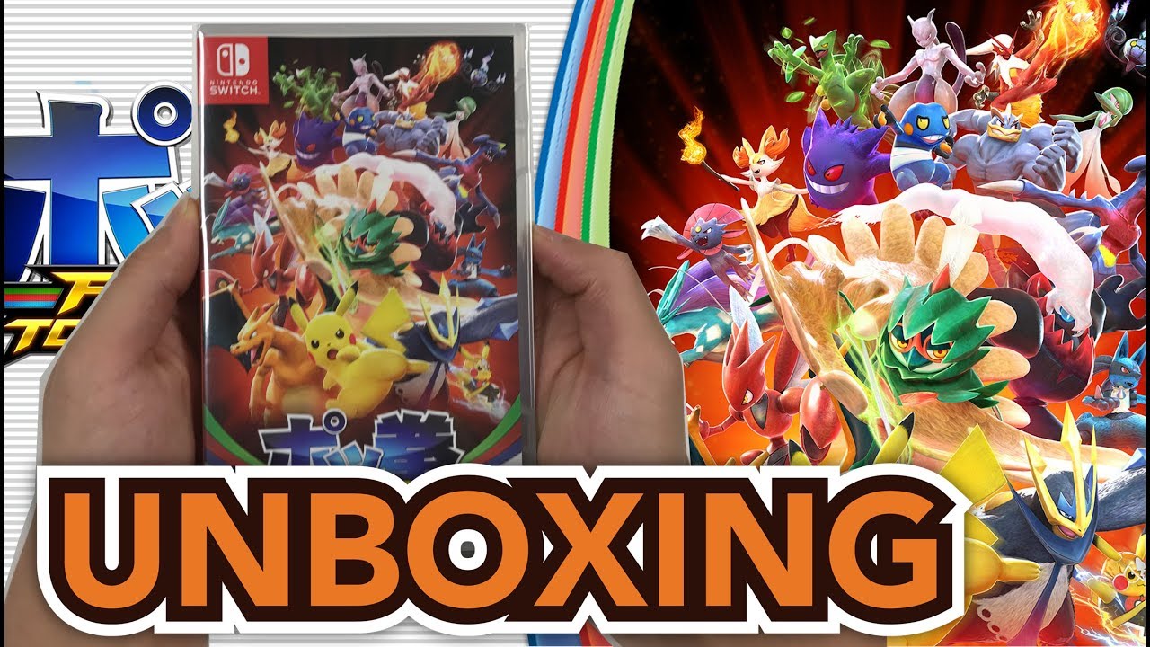 Pokken Tournament DX (Nintendo Switch) Unboxing !!