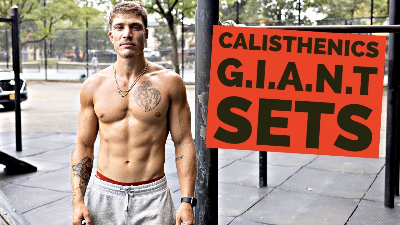 UPPER BODY CALISTHENIC CIRCUIT WORKOUT | HIGH VOLUME G.IA.N.T SET TRAINING