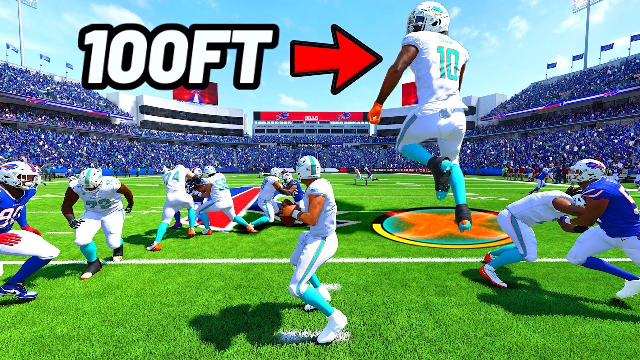 I Made Tyreek Hill 100FT Tall..