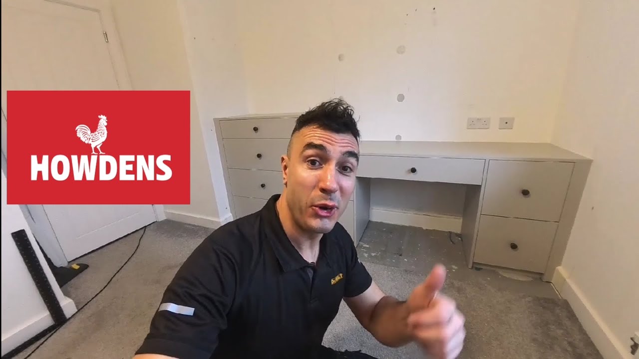 How to install Howdens bedroom furniture 