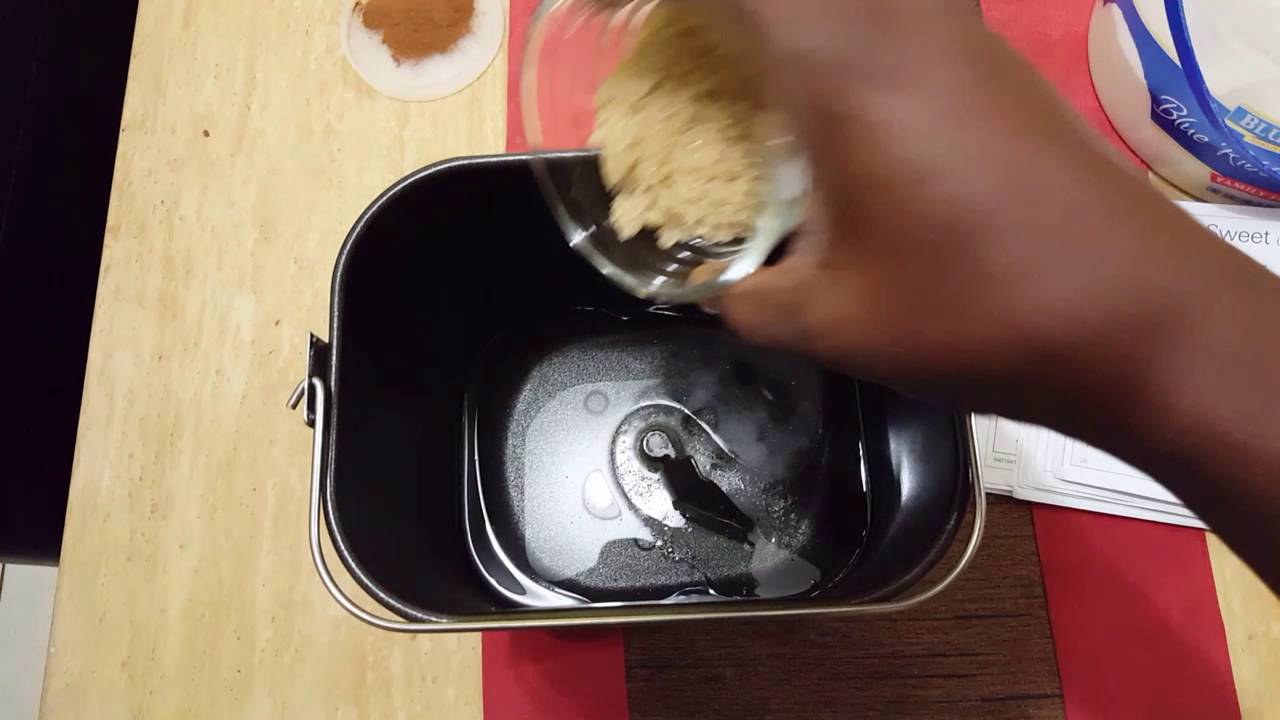 How to make cinnamon bread in Hamilton Beach Breadmaker