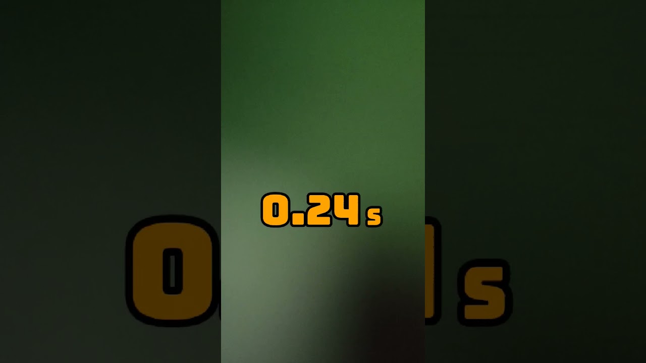 How fast can you tap!. #youtube #games #tap My score is 0.24 seconds.