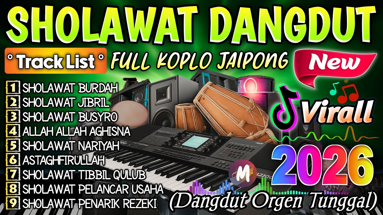SHOLAWAT MERDU VIRAL 2026 SPESIAL BULAN RAMADHAN | SHOLAWAT JIBRIL PENARIK REZEKI MUSTAJAB