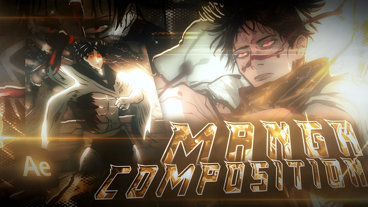 After Effects | Manga Composition like me | Tutorial