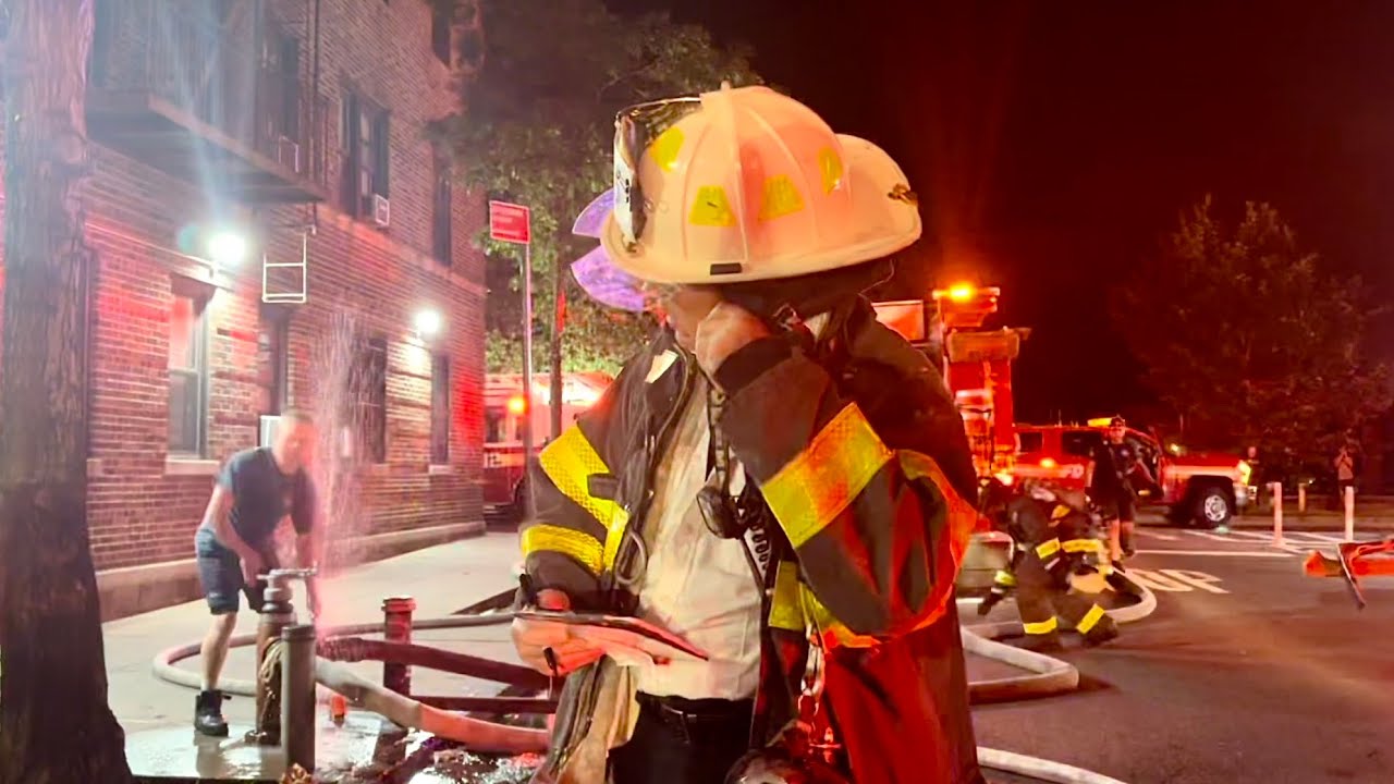 FDNY Bronx 10-75 Box 3211 Fire 4th Floor of a 6 Story MD