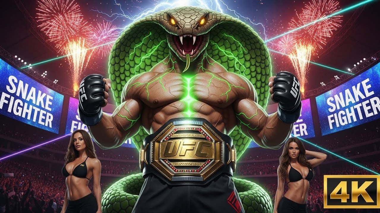 🎬 Serpent Fighter 🐍🆚 🦎 Lizard Fighter: 🏆 Ultimate Championship Clash 🏆🥊 2025 | 4K#kingkong#boxingai
