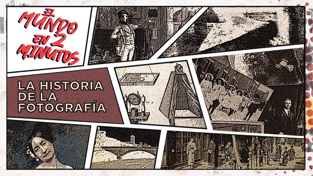 La historia de la fotografía, en sólo dos minutos