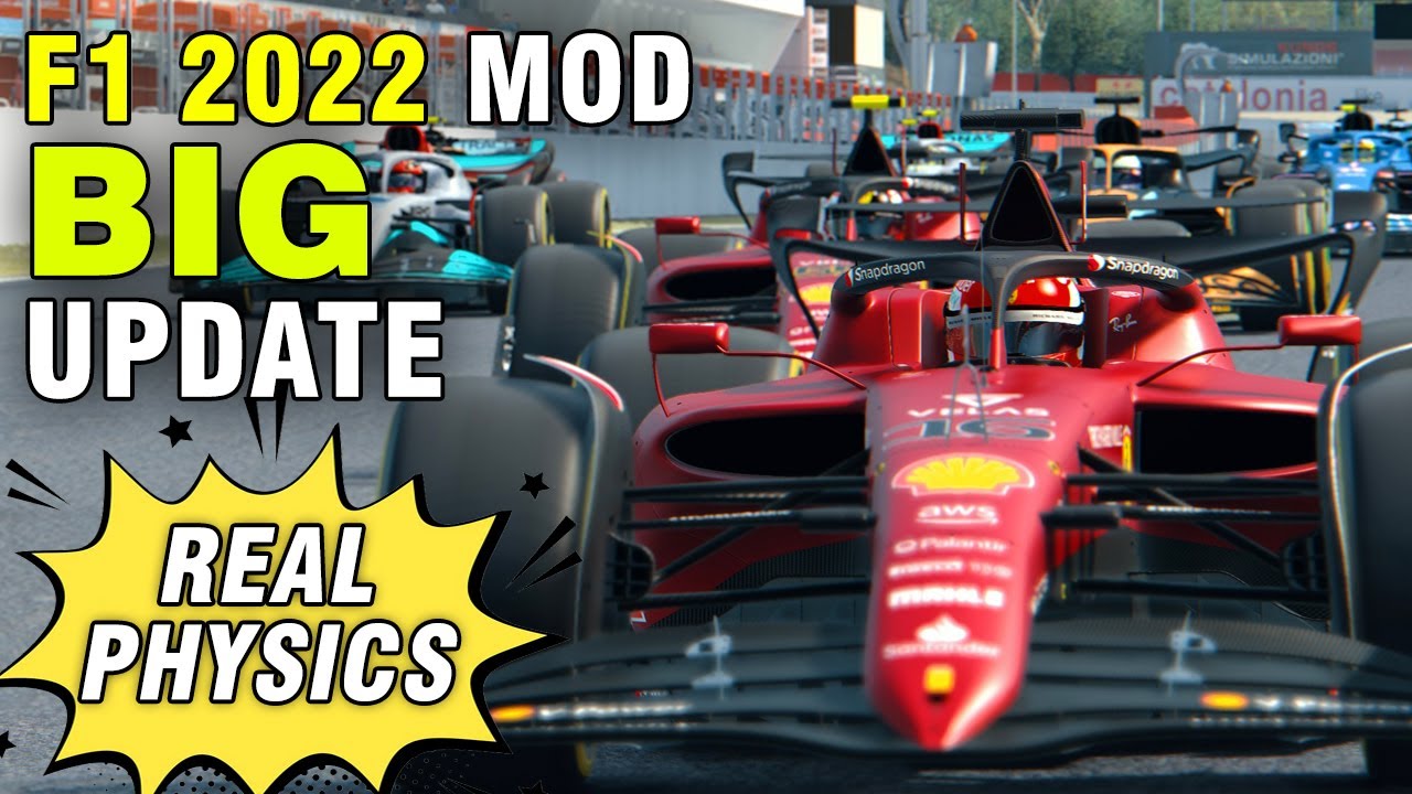 Sim Dream Development Assetto Corsa Grand Prix 2022 Mod BIG UPDATE
