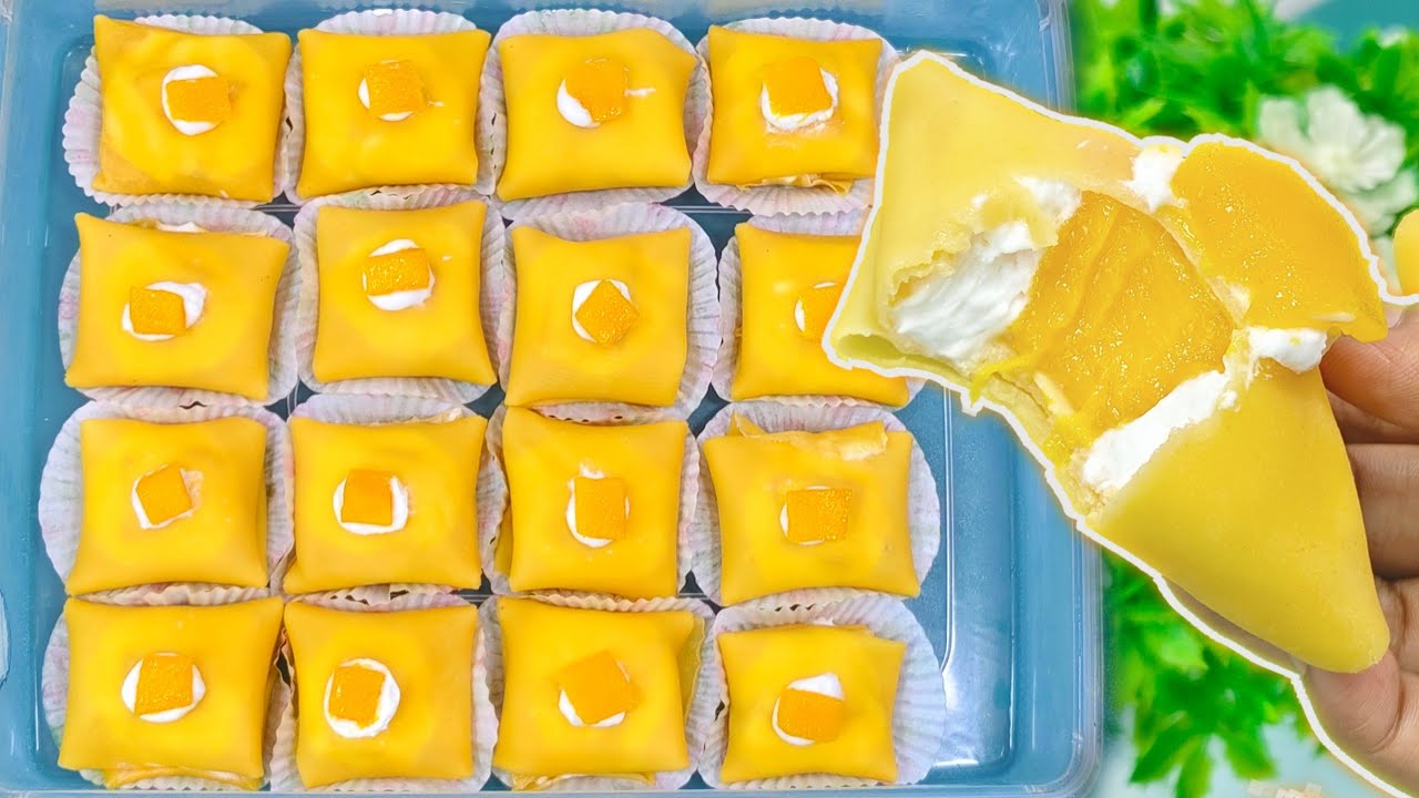 SUPER SIMPEL, EKONOMIS‼️LAGI KEKINIAN, USAHA MENARIK JUAL DI SEKOLAH CUMA Rp.3000 | PANCAKE MANGGA