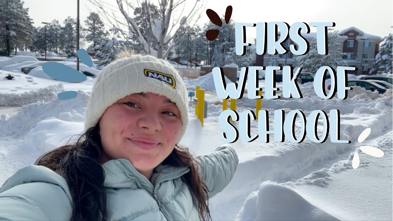 First week of school - spring semester (northern arizona university)