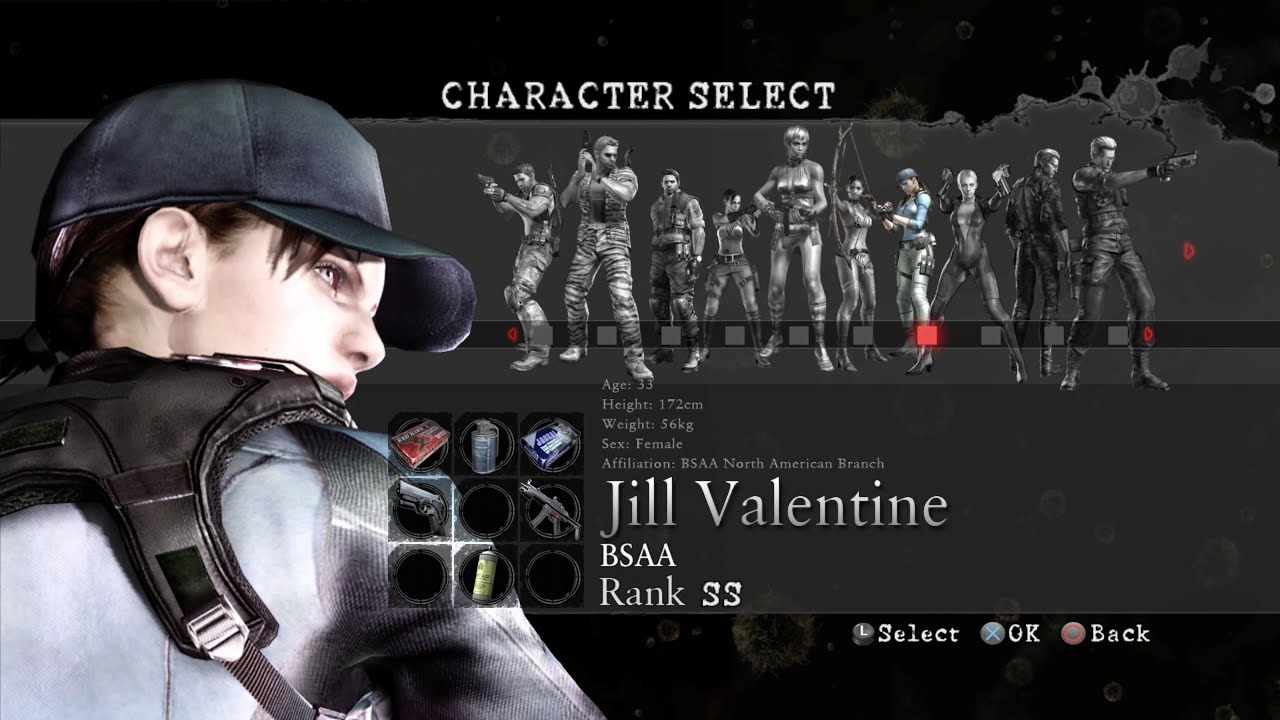 RE5 Mercenaries SS Public Assembly (Jill BSAA)