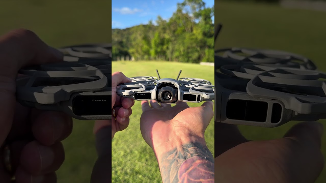 DJI Neo 2 - Круг без управления ❌ #drone #dji #djineo2 #dronelandbrasil