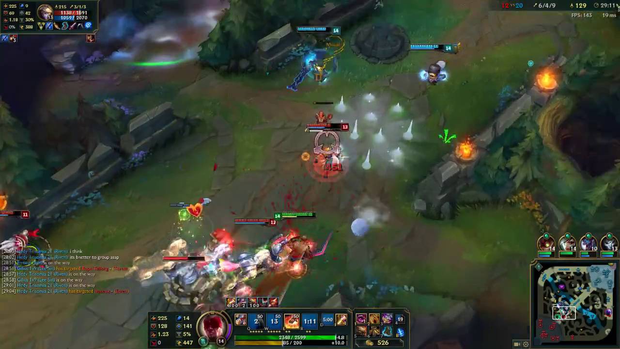 Incredible Lee Sin Kick by Gilius in Solo Q