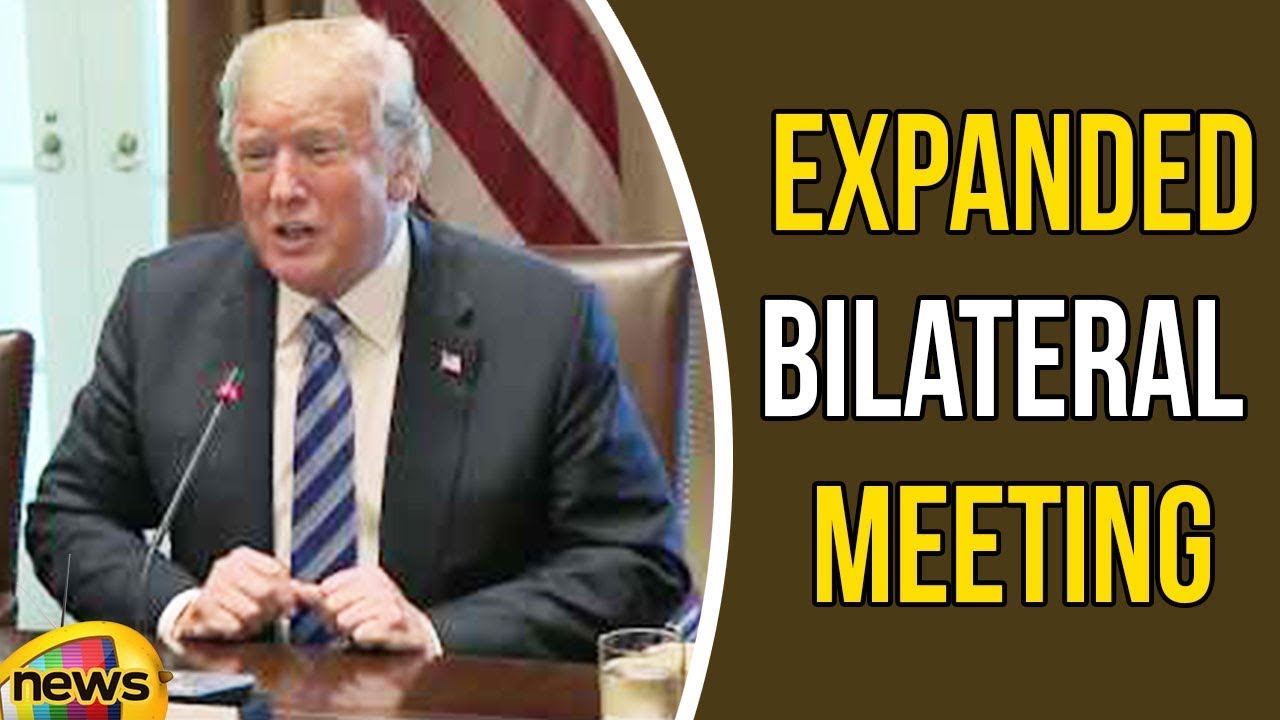 Trump And Amir Of the State Of Kuwait At Expanded Bilateral Meeting | Mango News