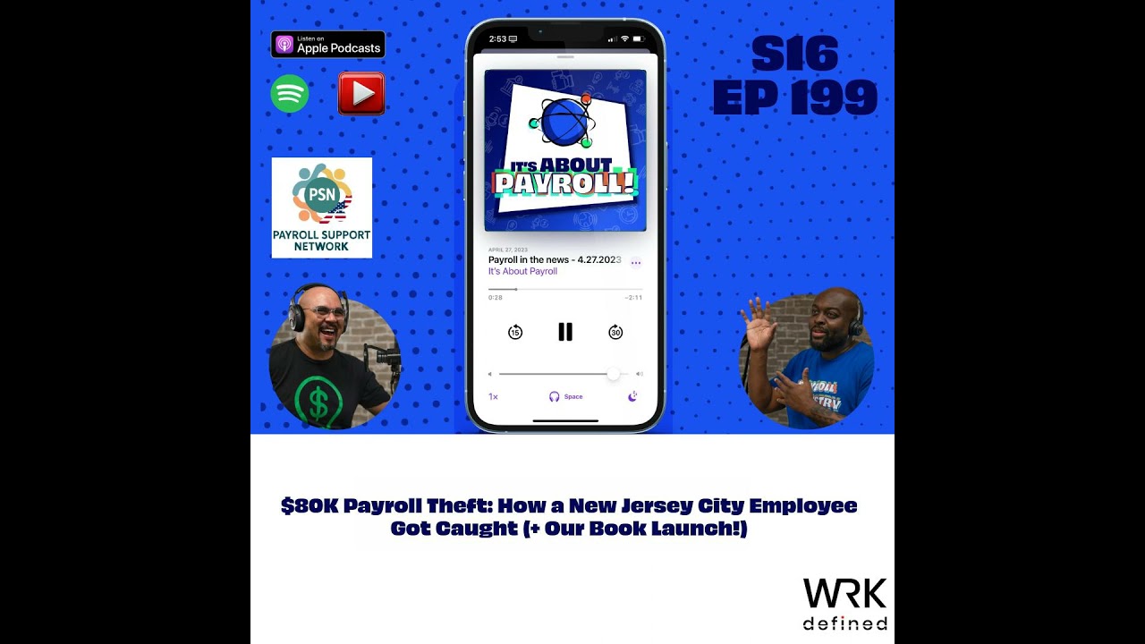 $80K Payroll Theft: How a New Jersey City Employee Got Caught (+ Our Book Launch!)