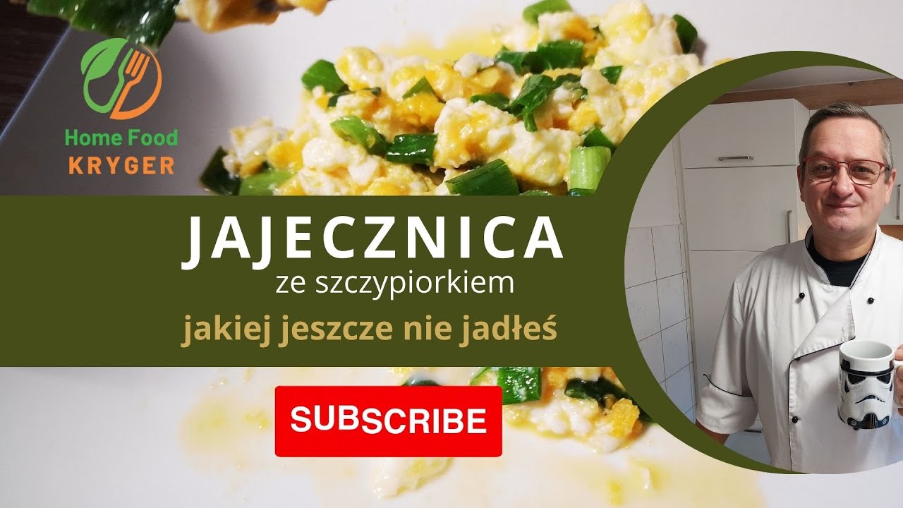 Jajecznica na maśle ze szczypiorkiem,  jakiej jeszcze nie jadłeś.
