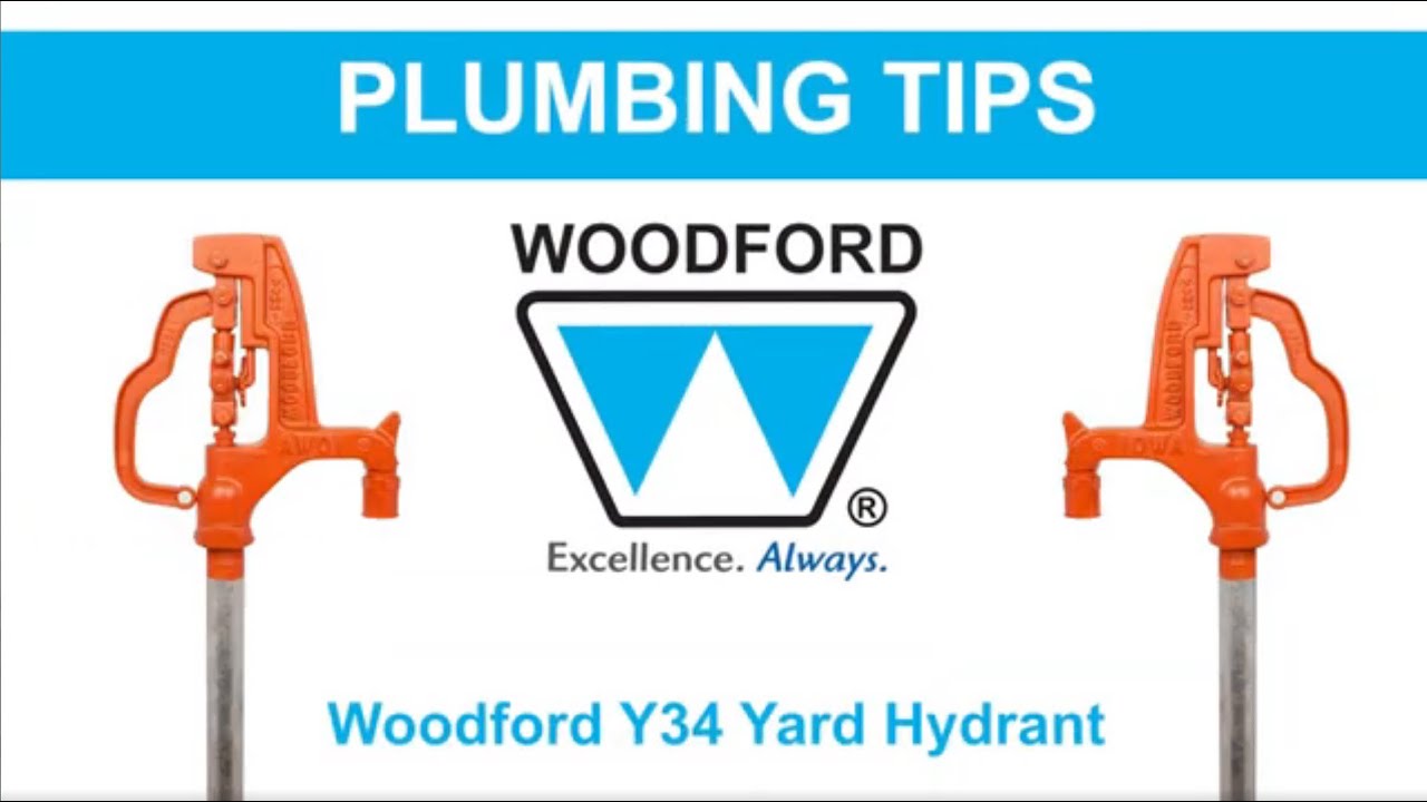 Woodford Y34 Yard Hydrant--Best-Seller