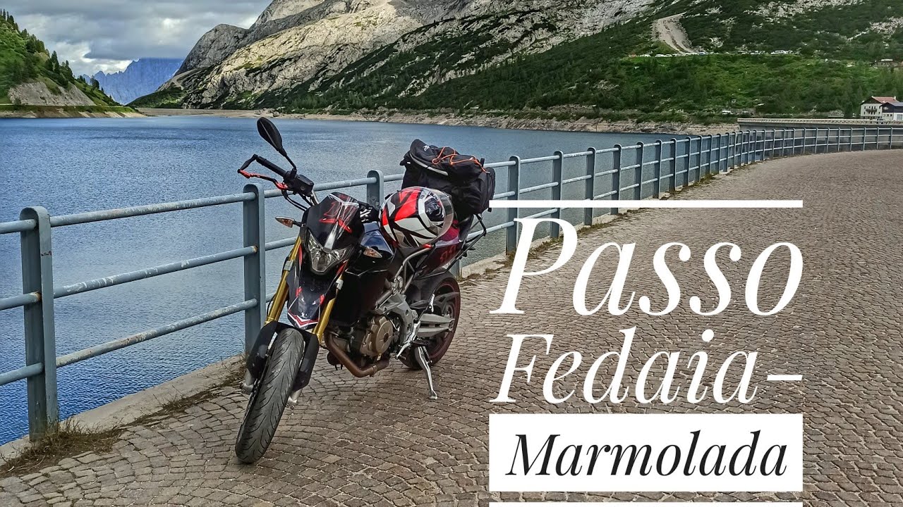 Passo Fedaia Marmolada in Moto- Mototour Dolomitico 2020
