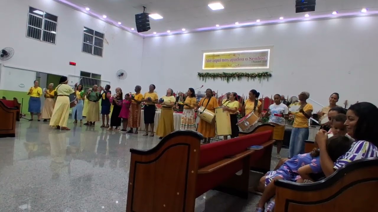 2° culto sa percussão  guerreiras de Cristo Da AFSUR 