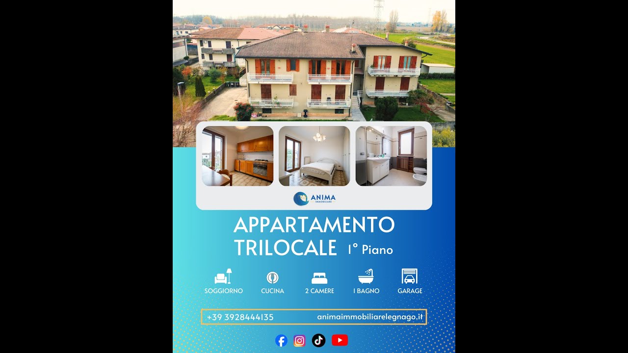 ✨ Luce, spazio e tranquillità: tutto in un unico appartamento a Legnago🏡