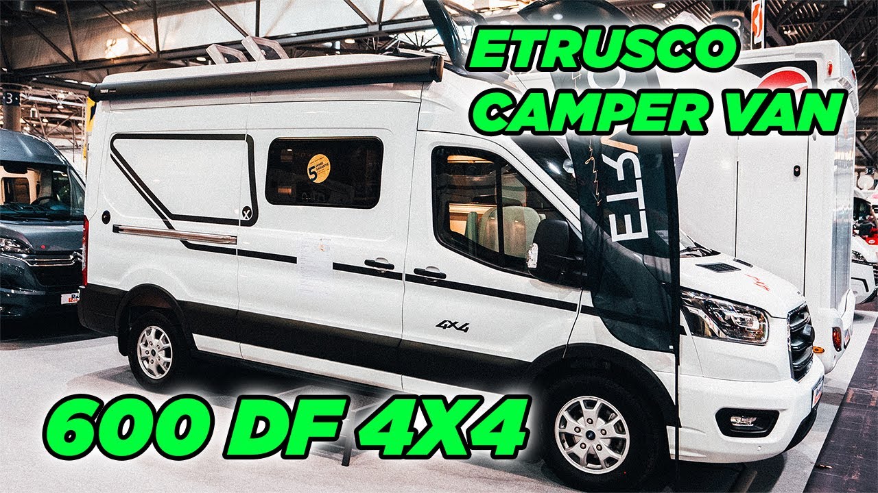 Ab 52.999€ Kastenwagen Wohnmobil 2023 Etrusco Camper Van 600 DF 4x4