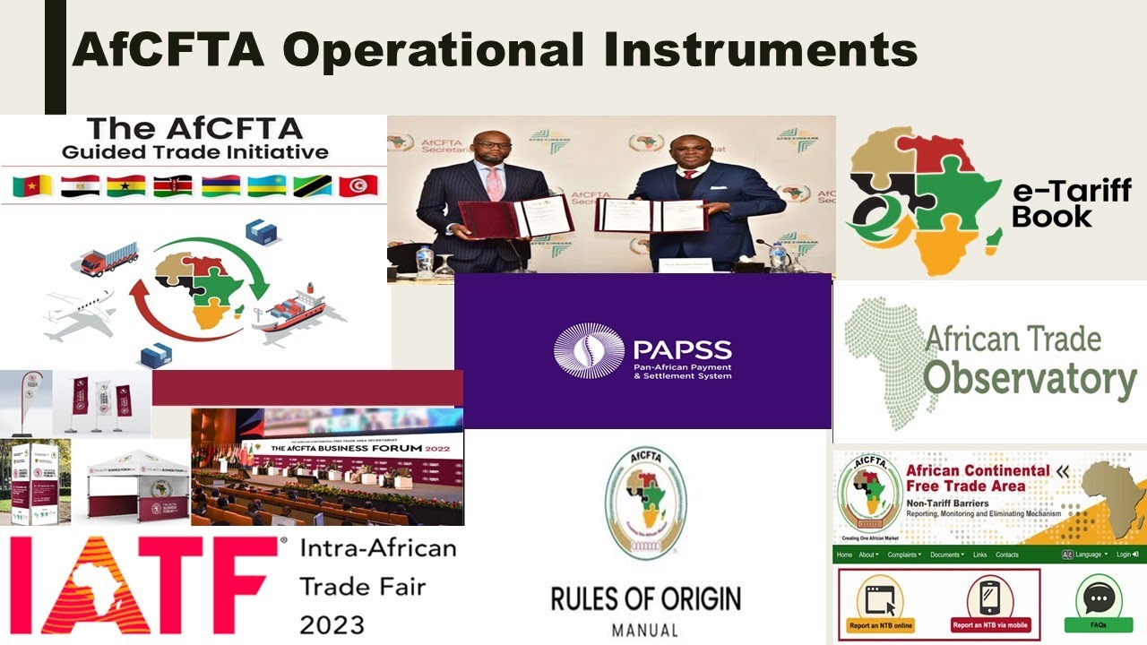 Presentation of AfCFTA Protocols on Trade in Goods and Trade in Services