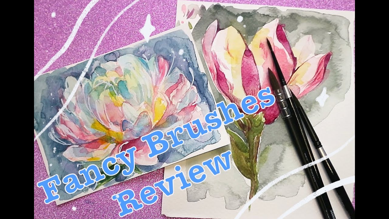 🌷 Reviewing Fancy Brushes - Silver Black Velvet and Jackson's  Raven 🌷