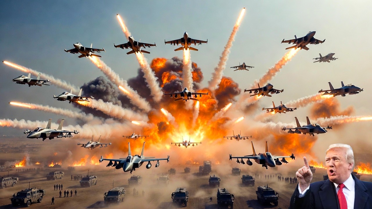 Сегодня! F 35 Jets против огневой мощи Ирана! Иран защищает военную базу – ARMA 3