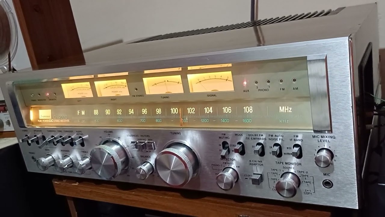 SANSUI G9000 AMPLIFICADOR RECEIVER