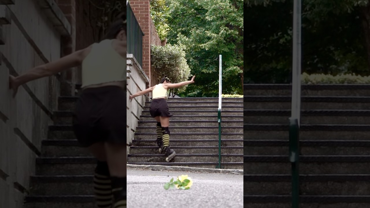 Fail on steps #urbanskating #fail #inlineskating
