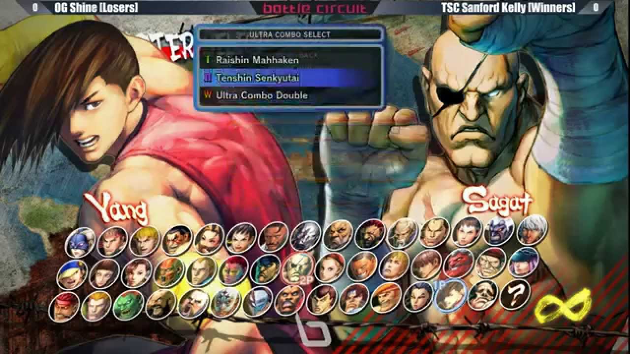 Next Level Battle Circuit 145 - USF4 - Grand Final - OG Shine (Yang) vs TSC Sanford Kelly (Sagat)